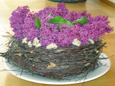 Kranz mit Flieder